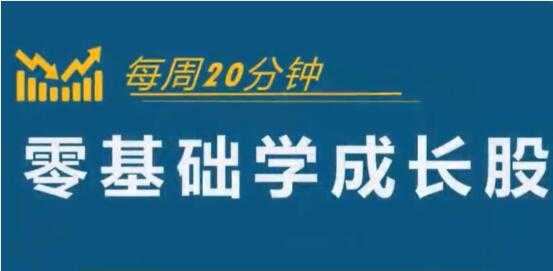 怎样选择成长股《零基础学成长股》股票讲座视频-创业网