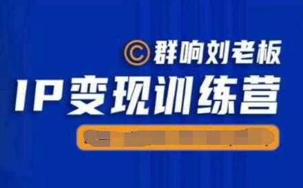 群响《IP变现训练营5-6期》N行多‬内业‬骚幕‬作操‬，亲身拆解教流你‬搞‬量-创业网