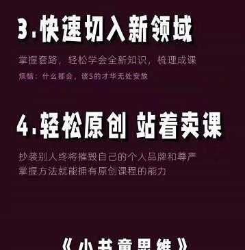 林雨《小书童思维课》：快速捕捉知识付费蓝海选题，造课抢占先机-创业网