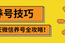 2022年最新微信无限制注册+养号+防封解封技巧-创业网