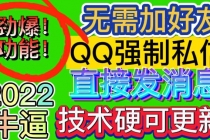 QQ强制聊天脚本，支持筛选/发送文字功能，不支持多开【协议版】-创业网