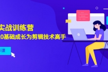 剪辑实战训练营：带你从0基础成长为剪辑技术高手-创业网