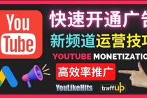 Youtube油管新频道如何快速开通广告获利：快速获取粉丝和收益的方法-创业网