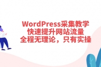 WordPress采集教学，快速提升网站流量：全程无理论，只有实操-创业网