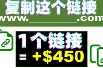 复制链接赚美元，一个链接可赚450+，利用链接点击即可赚钱的项目(视频教程)-创业网