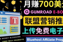 通过虚拟商品交易平台Gumroad，发布免费电子书 并推广自己的联盟营销链赚钱-创业网