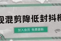 影视剪辑如何避免高度重复，影视如何降低混剪作品的封抖概率【视频课程】-创业网