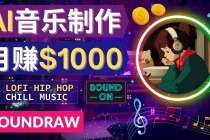 无需任何音乐基础： 使用AI软件制作Lofi Hip Hop Chill Music 月赚1000美元-创业网