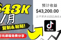 2022抖音国际版Tiktok赚钱项目：每天上传一个视频就轻松月入$43200-创业网