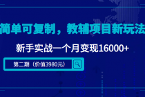 简单可复制，教辅项目新玩法，新手实战一个月变现16000+（第2期+课程+资料)-创业网