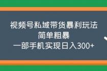 视频号私域带货暴利玩法，简单粗暴，一部手机实现日入300+-创业网