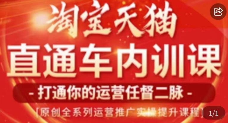 天问电商·2023淘宝天猫直通车内训课，零基础学起直通车运营实操课程-创业网