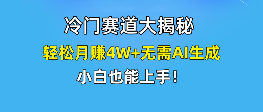 快手无脑搬运冷门赛道视频“仅6个作品 涨粉6万”轻松月赚4W+-创业网