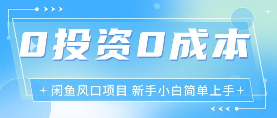 最新风口项目闲鱼空调3.0玩法，月入过万，真正的0成本0投资项目-创业网