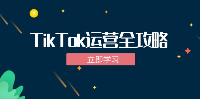 TikTok实战运营全攻略：从下载软件到变现，抖音海外版实操教程-创业网